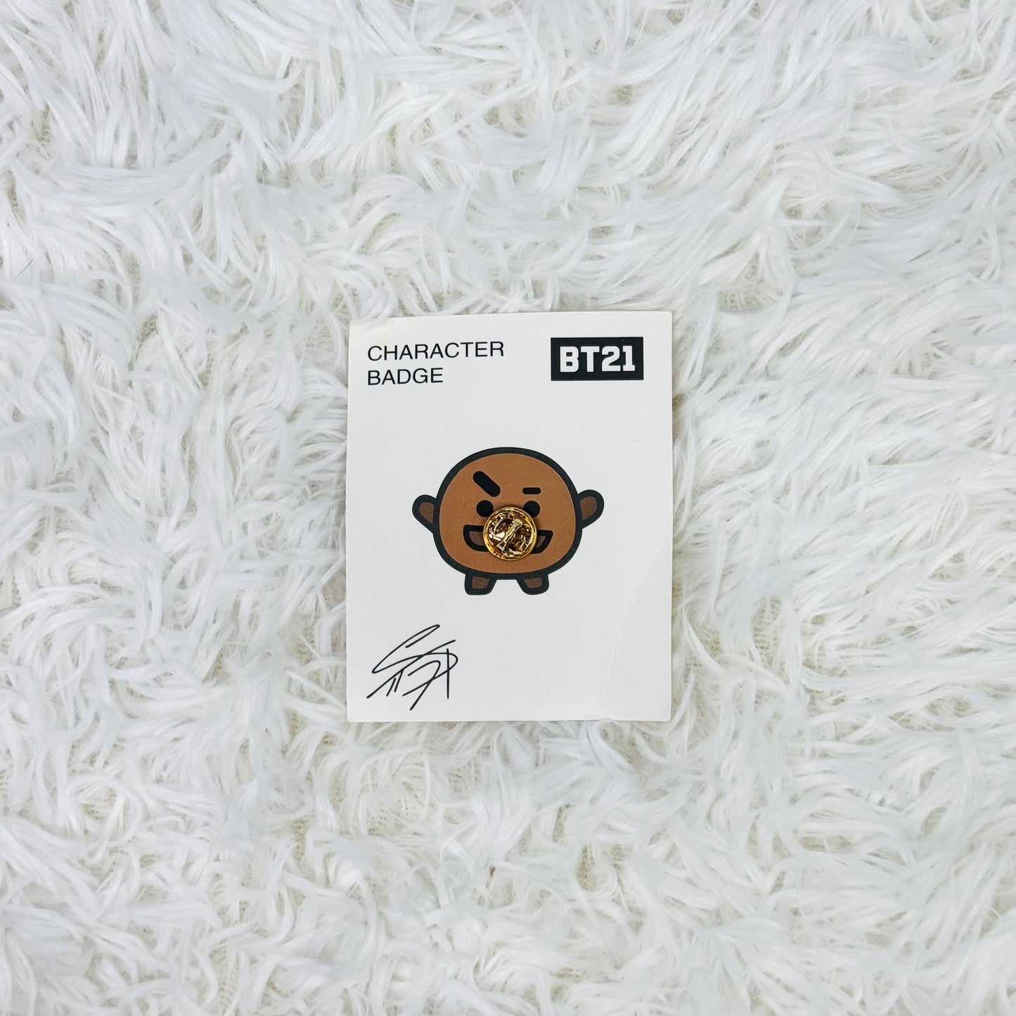 BTS - BT21 Badge (SHOOKY)