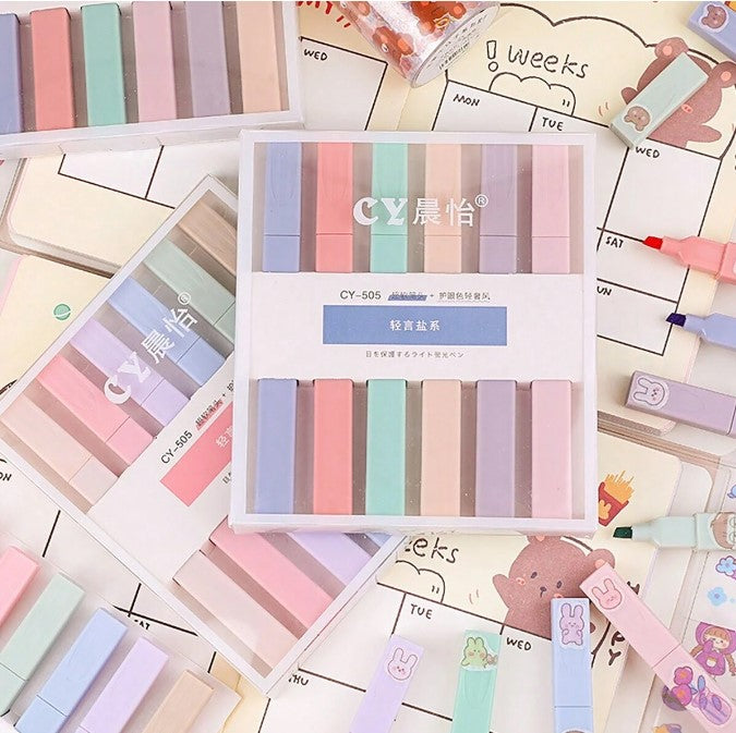 Pastel Highlighter 6 color