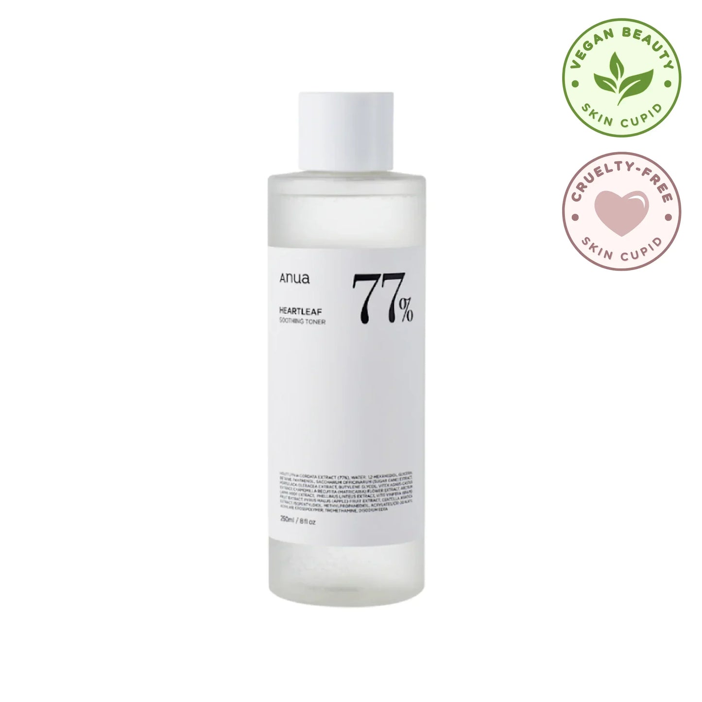 ANUA - HEARTLEAF 77% SOOTHING TONER 500ml