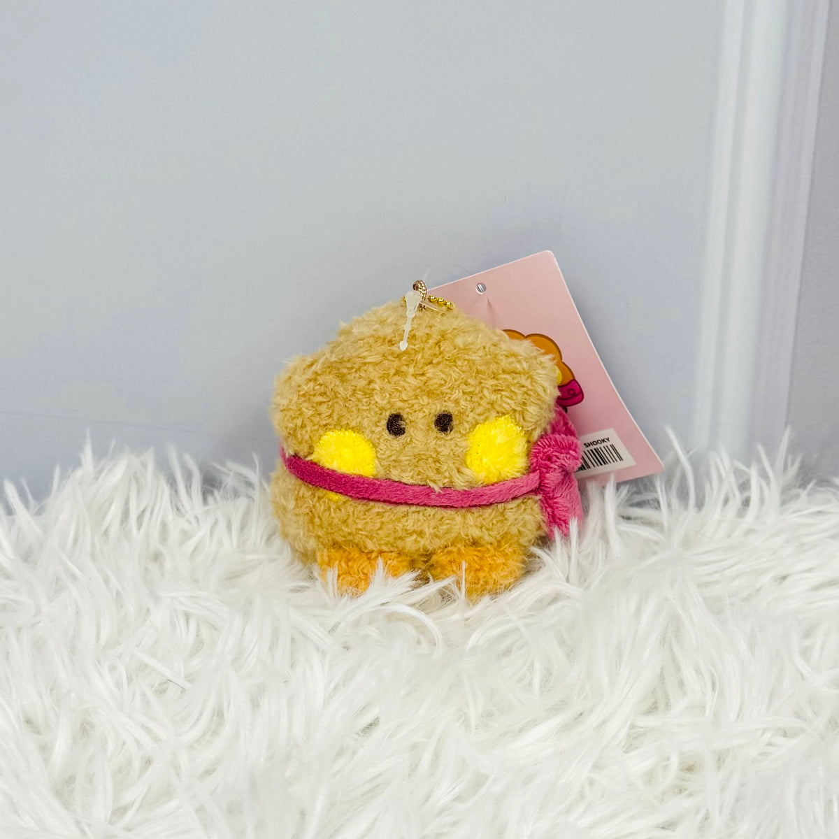 BTS - BT21 PLUSH KEYRING POM POM SHOOKY
