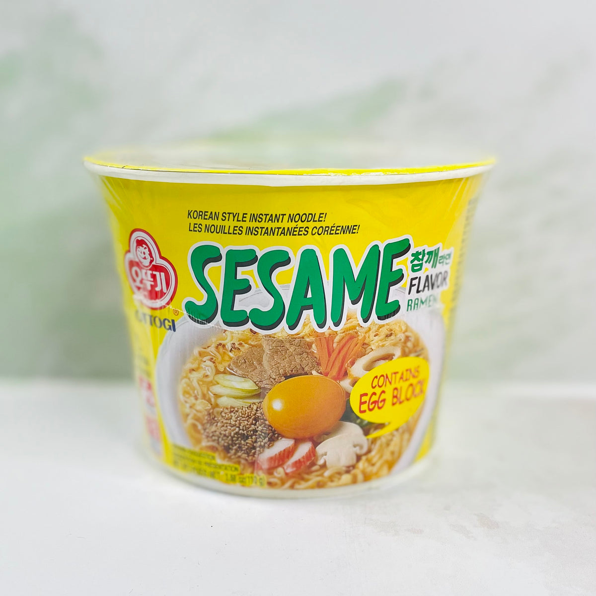 Sesame flavor ramen bowl