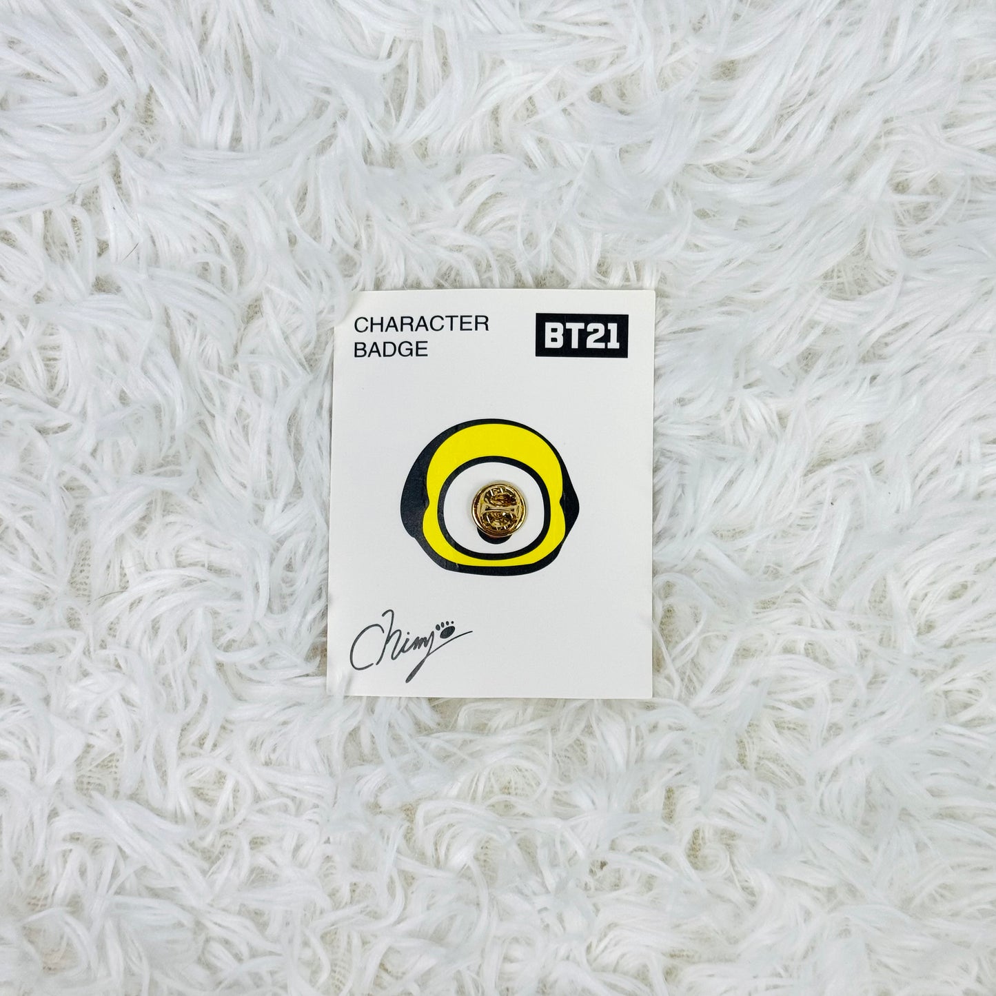 BTS - BT21 Badge (CHIMMY)