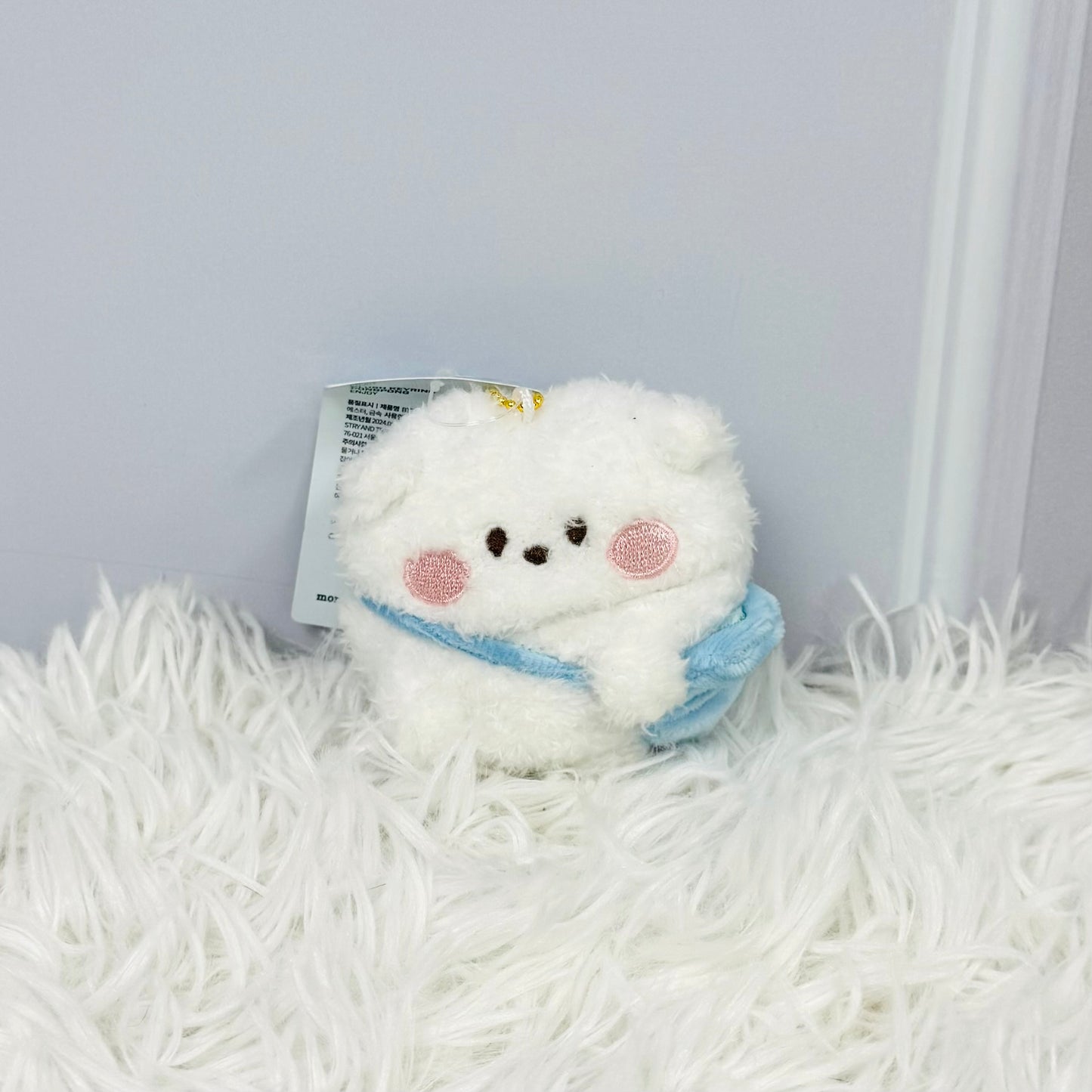 BTS - BT21 PLUSH KEYRING POM POM RJ
