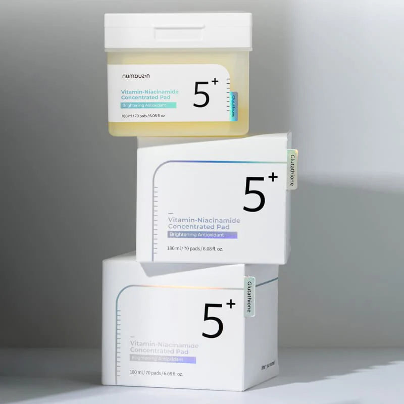 Numbuzin - No.5 Vitamin-Niacinamide Concentrated Pad 180ml(70Pads)