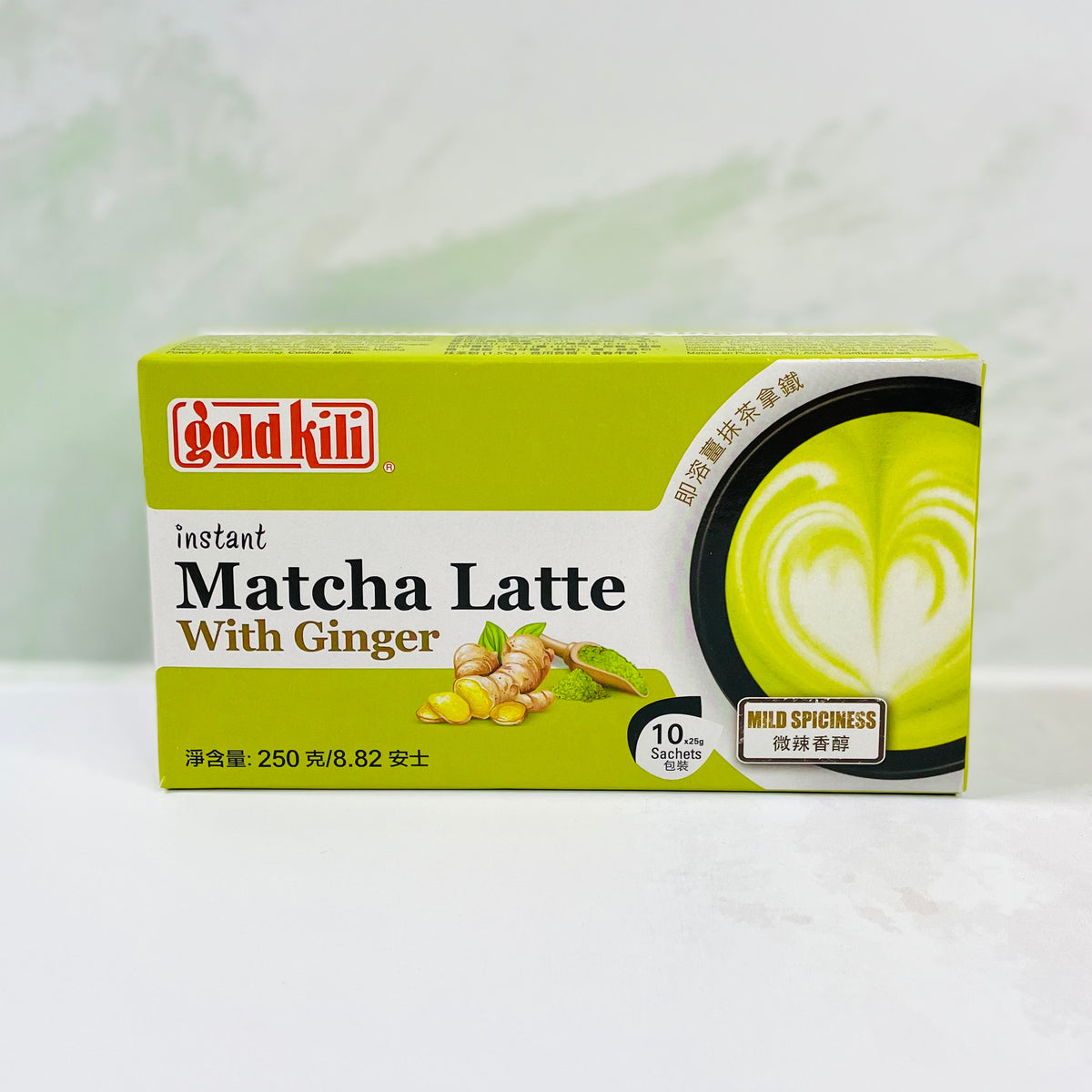 Matcha Latte and Ginger