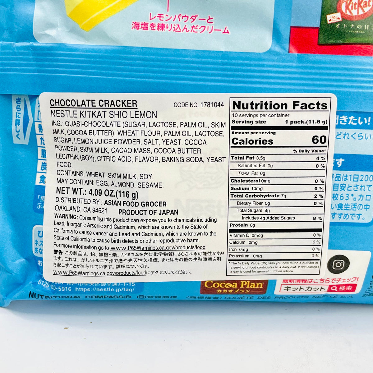 KitKat salt lemon