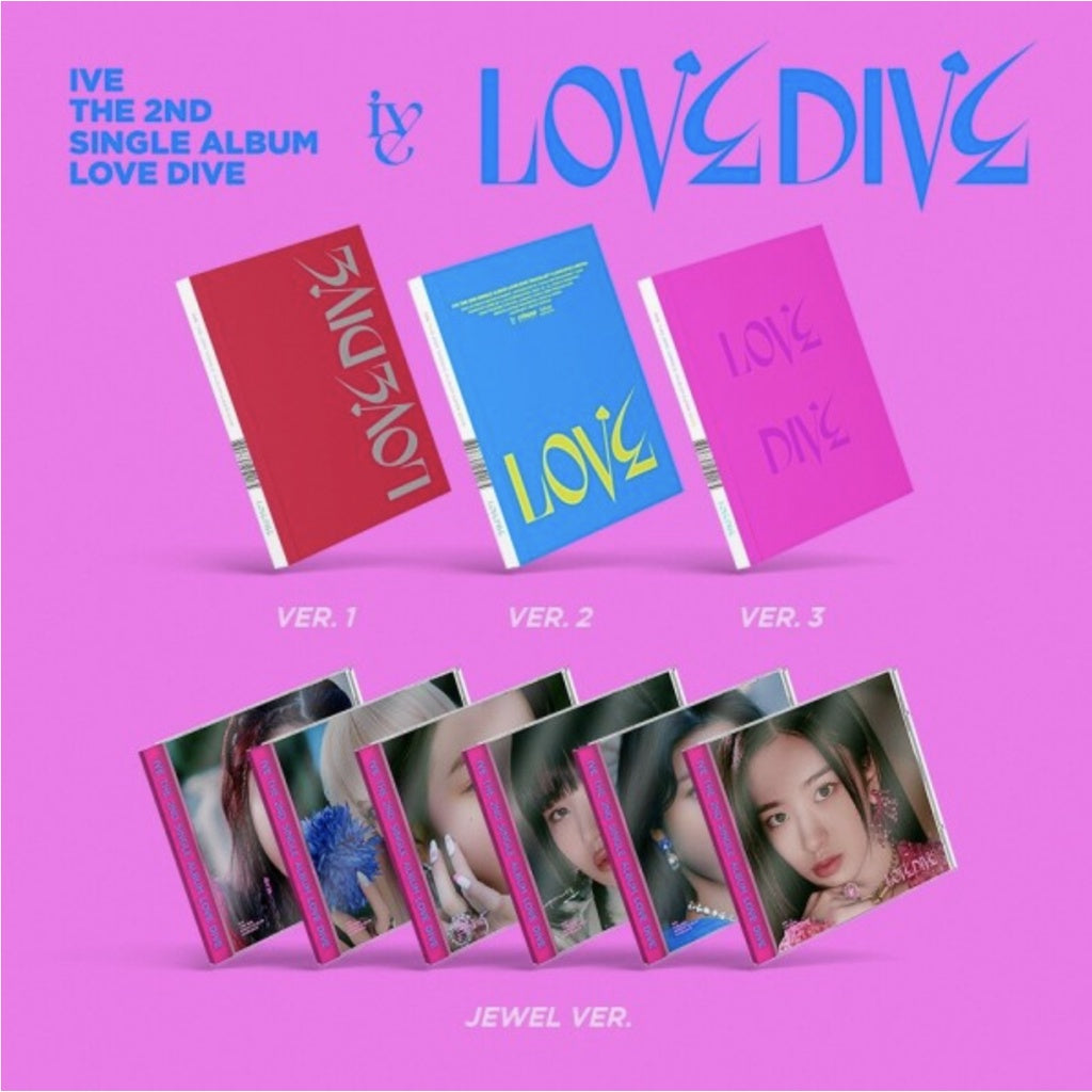 IVE - The 2nd Single Album [LOVE DIVE] (Random Ver.) – Asia's Lovers