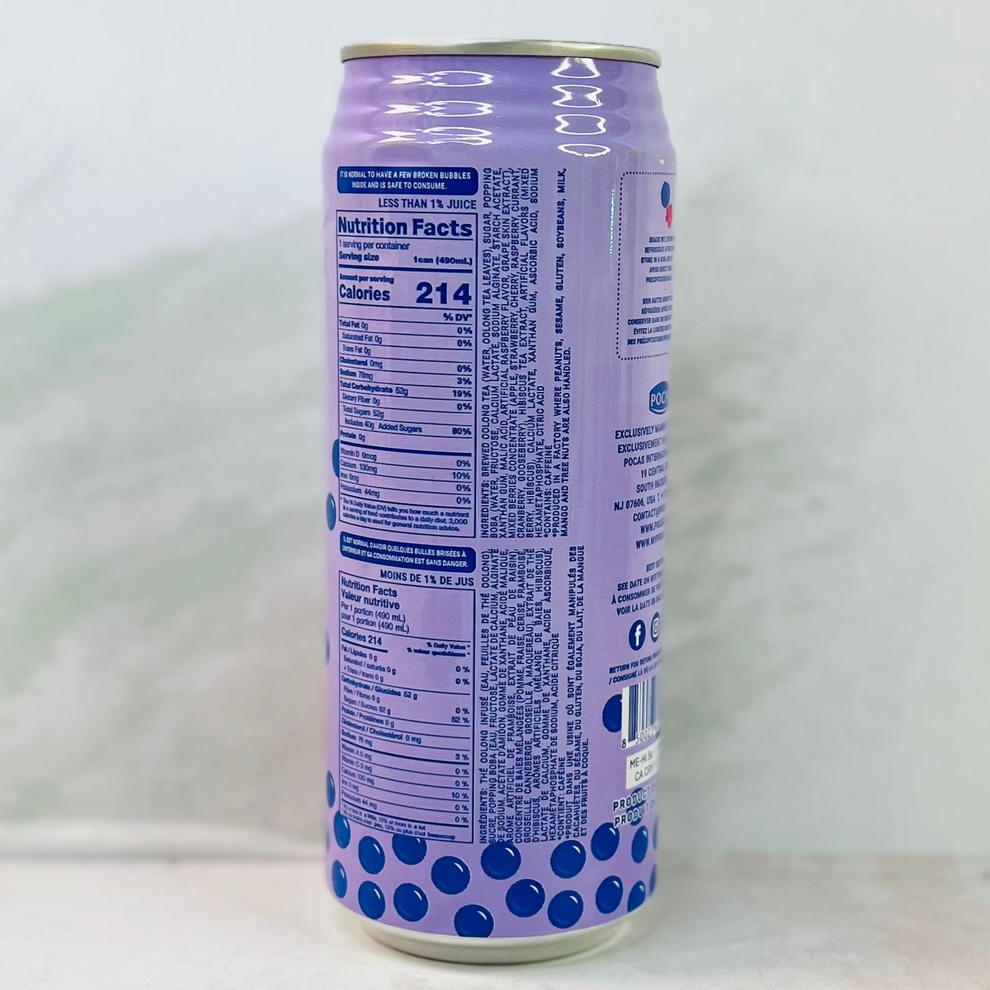 Popping Boba Mixed Berry Hibiscus Tea