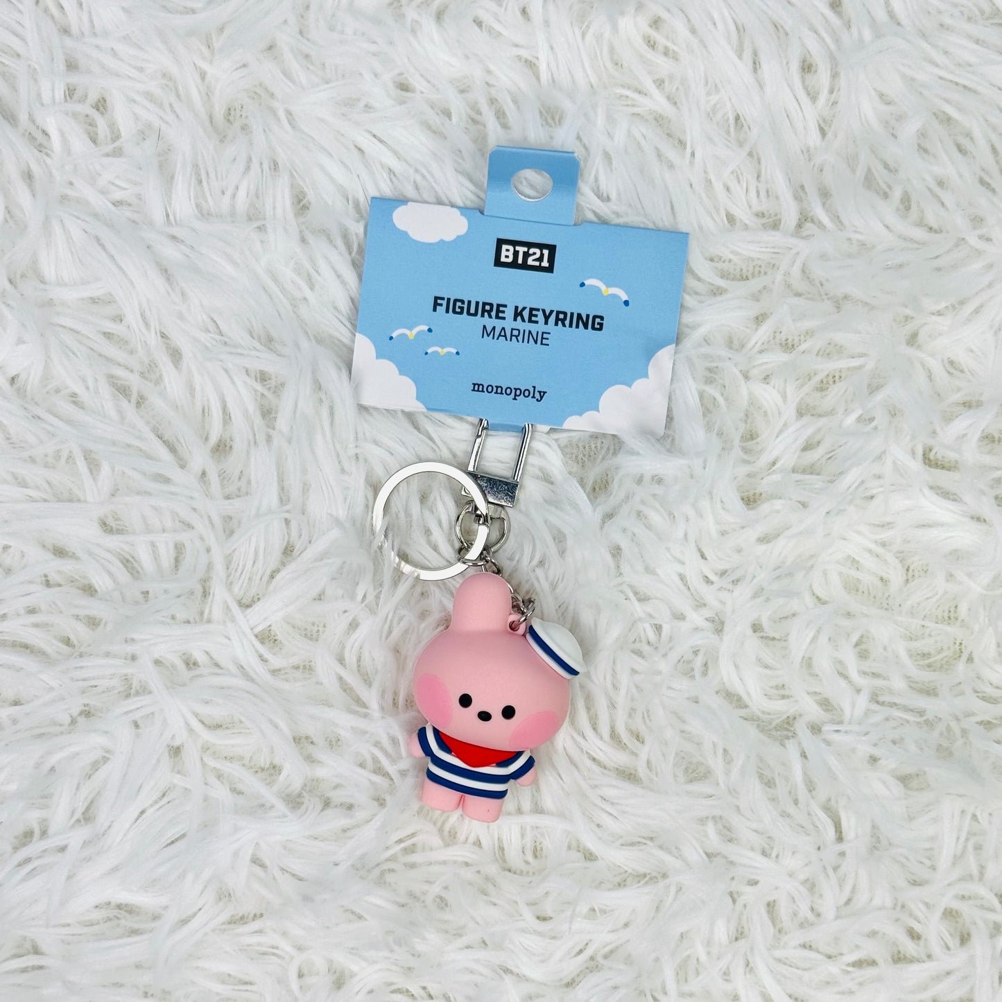 BTS - BT21 minini FIGURE KEYRING MARINE COOKY