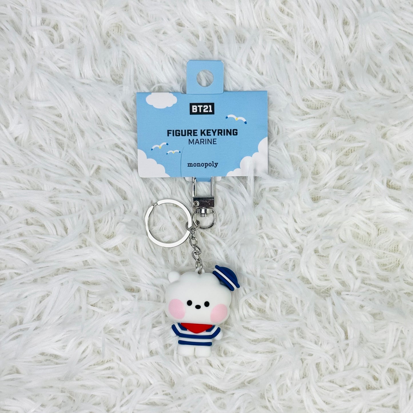 BTS - BT21 minini FIGURE KEYRING MARINE RJ