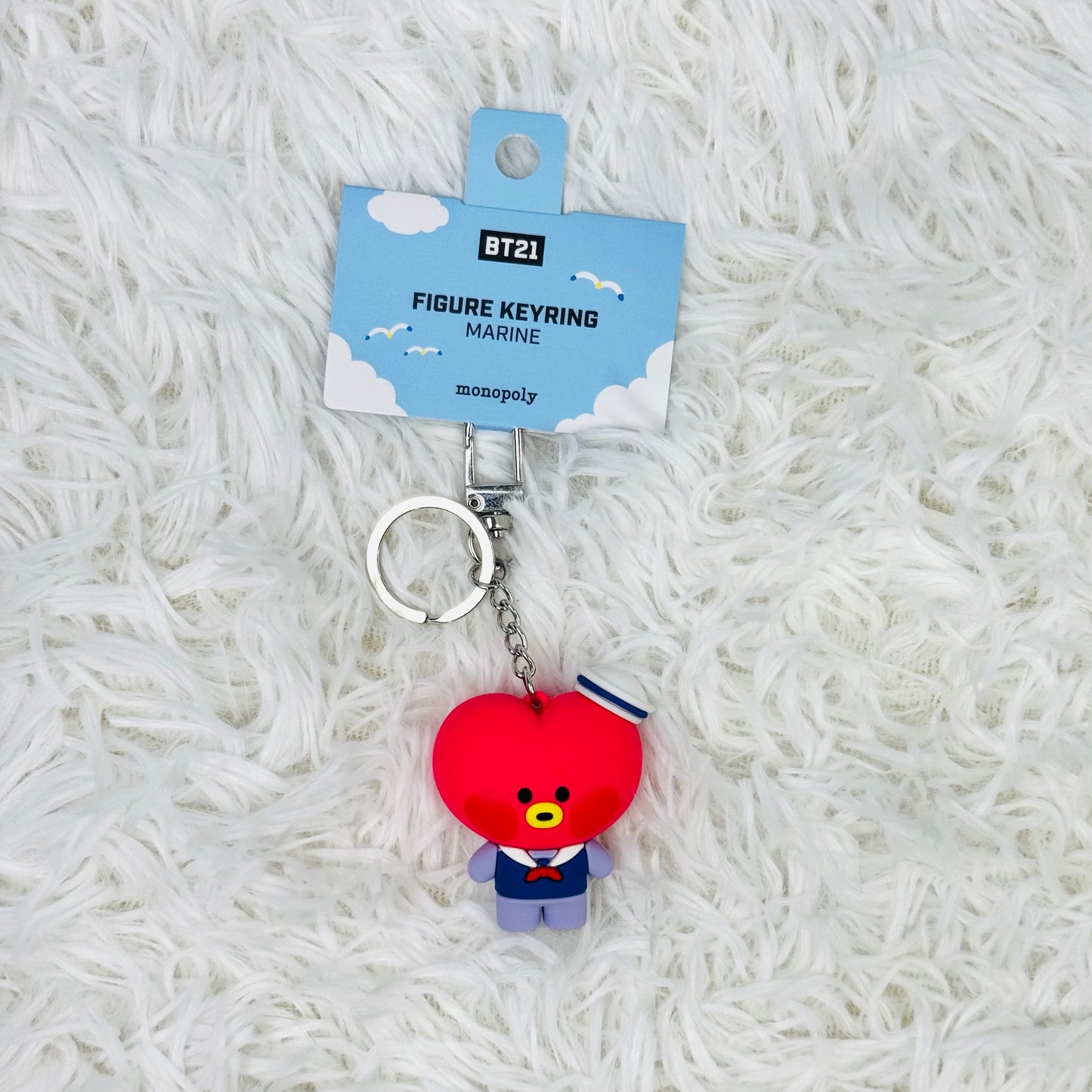 BTS - BT21 minini FIGURE KEYRING MARINE TATA