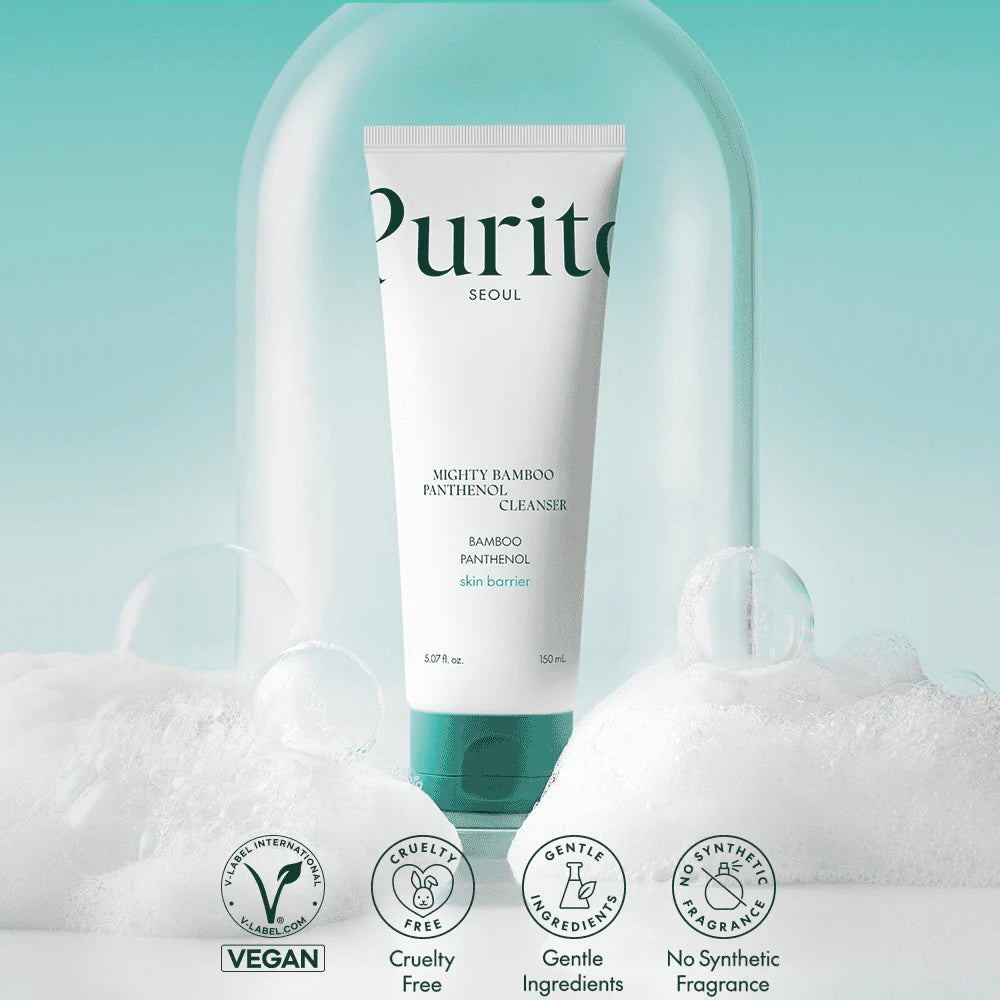 Purito SEOUL - Mighty Bamboo Panthenol Cleanser 150ml