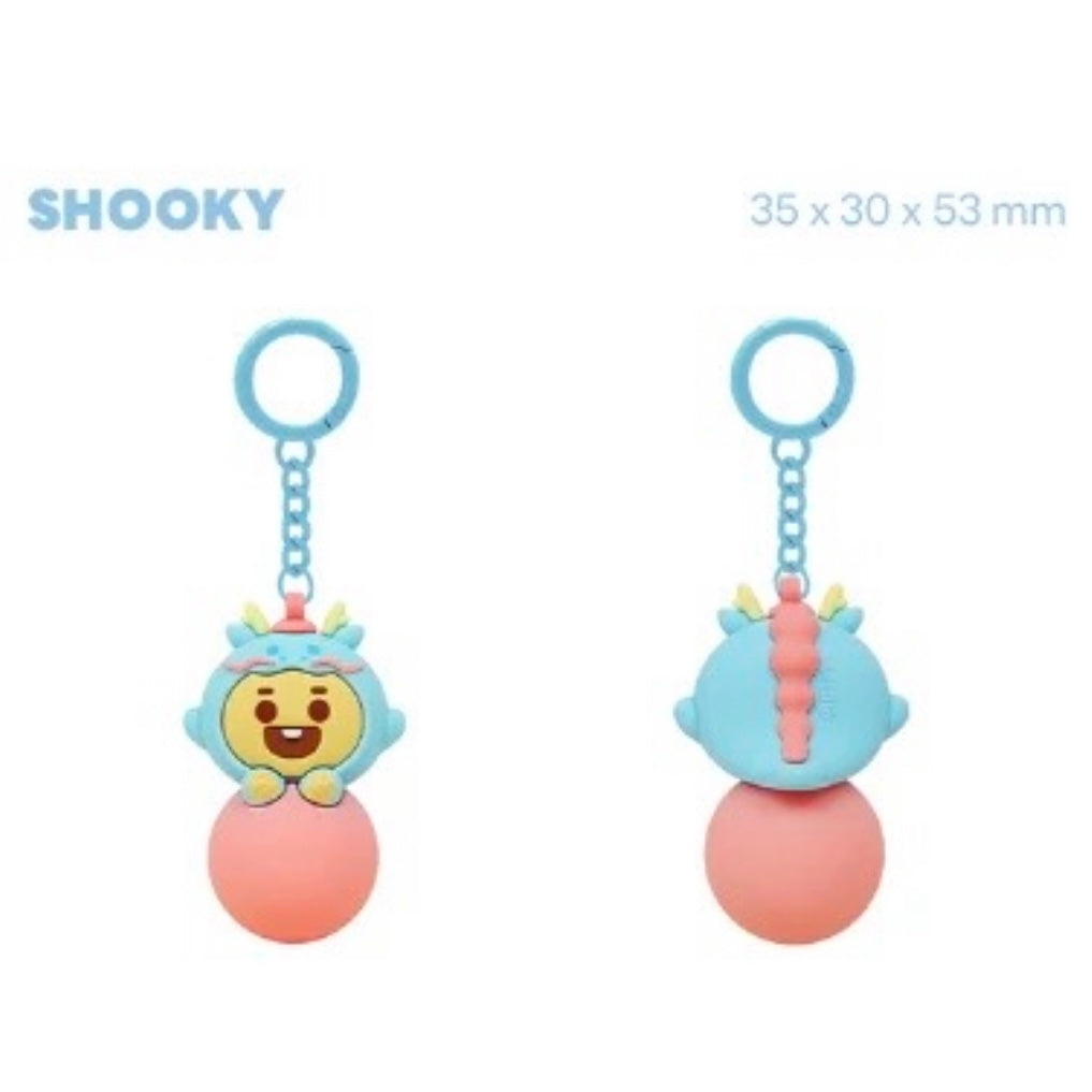 BTS - BT21 Dragon Figure Keyring SHOOKY