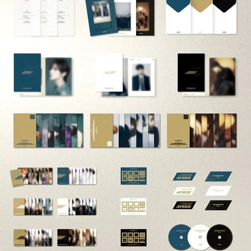 ATEEZ - 10TH MINI ALBUM [GOLDEN HOUR : Part.1 (Random Ver.)
