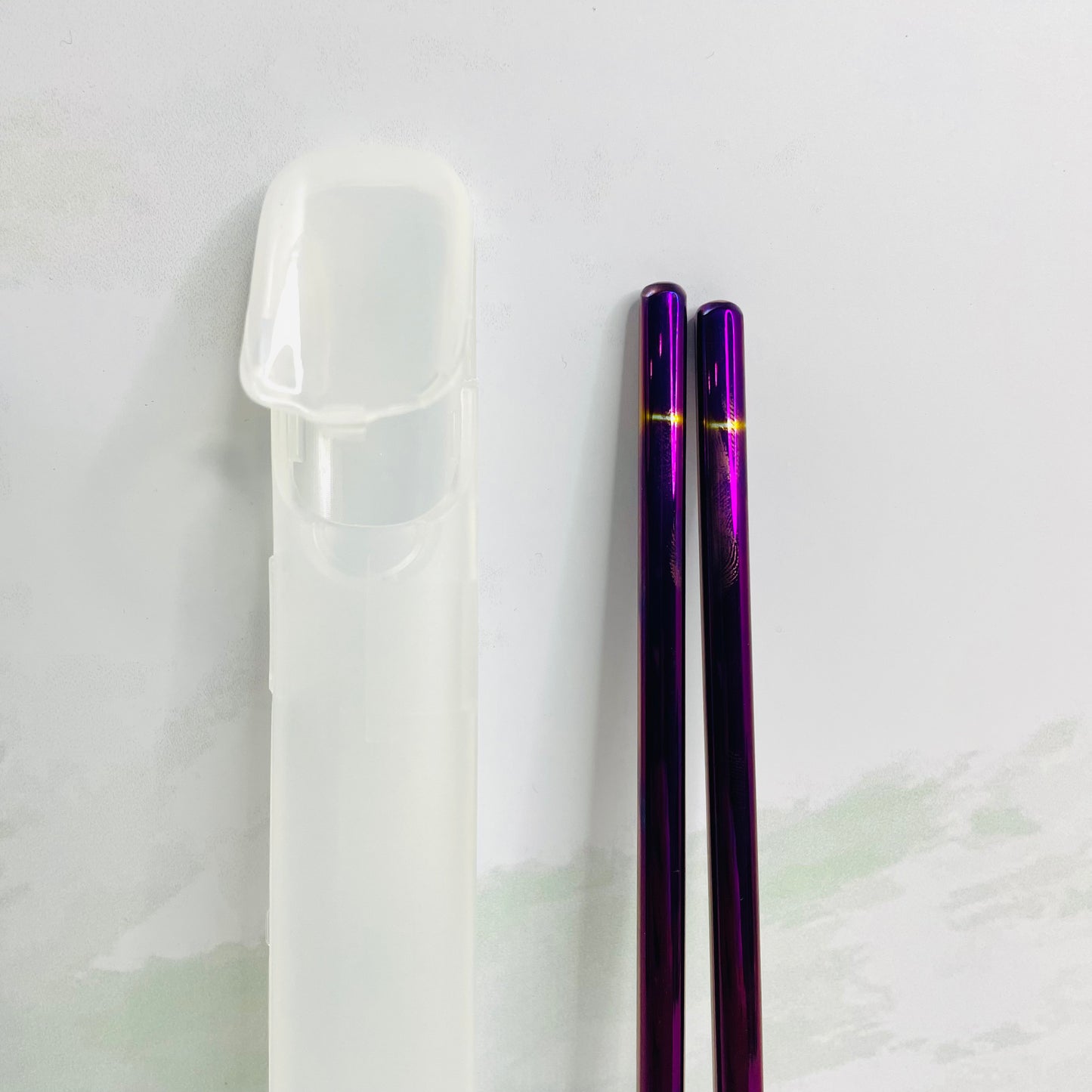 Set palillos morado