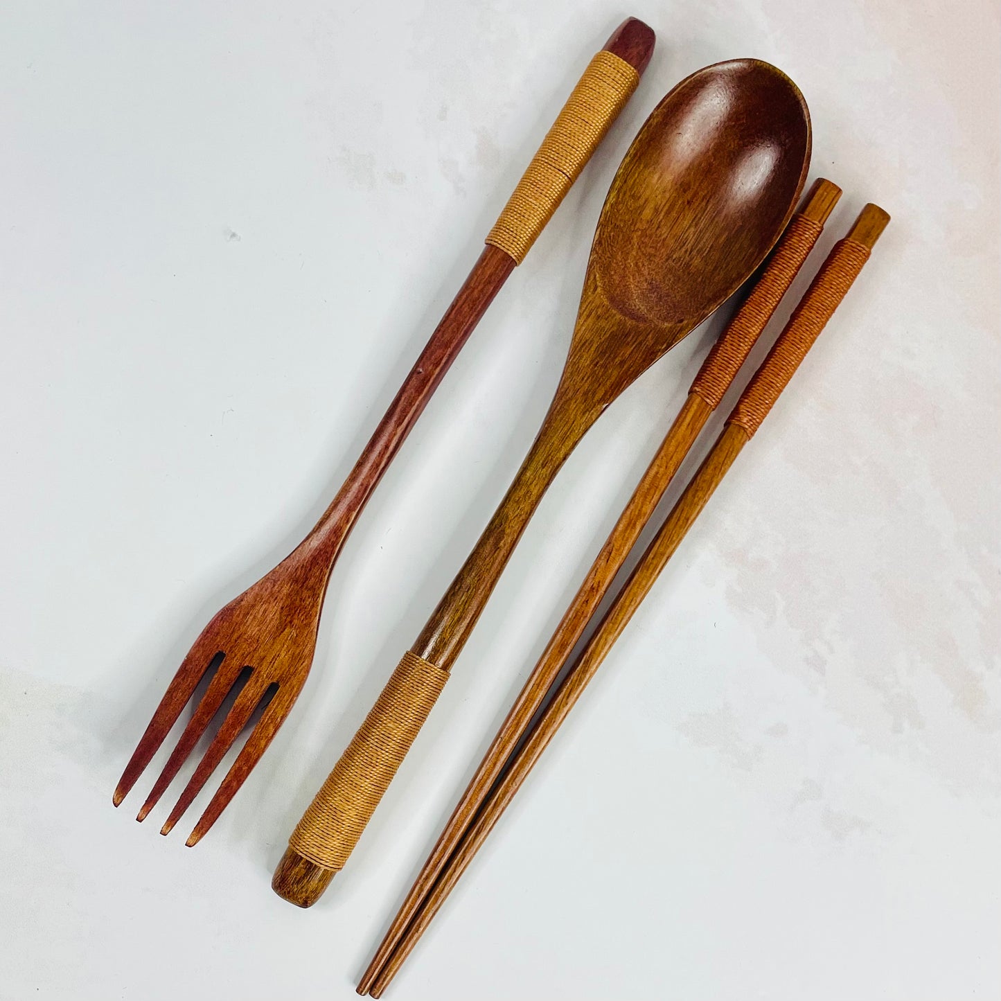 Set de palillos de bambú