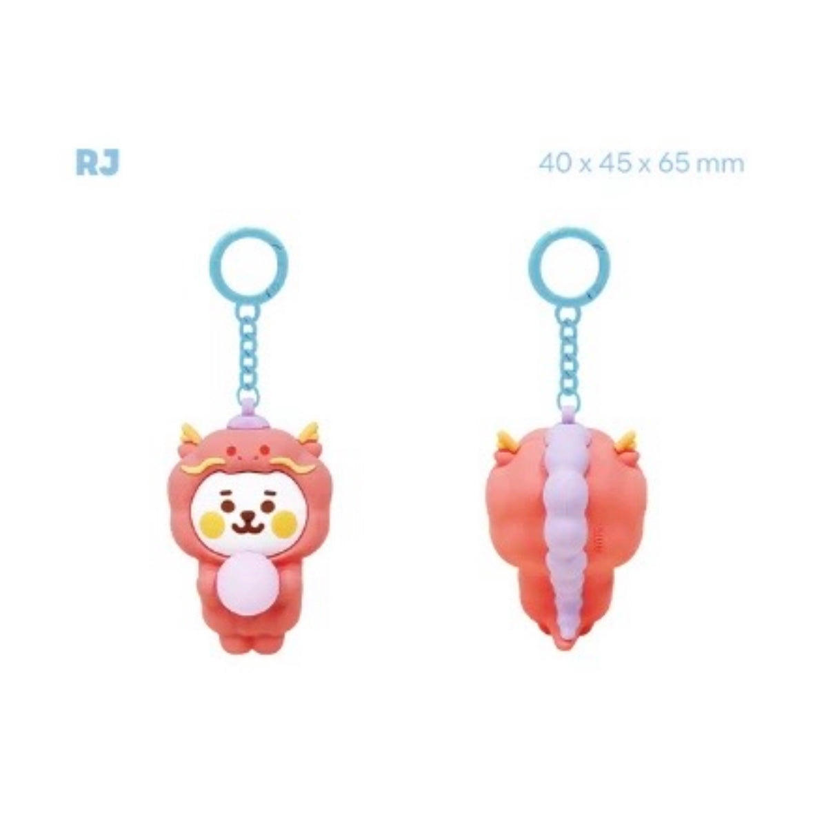 BTS - BT21 Dragon Figure Keyring RJ