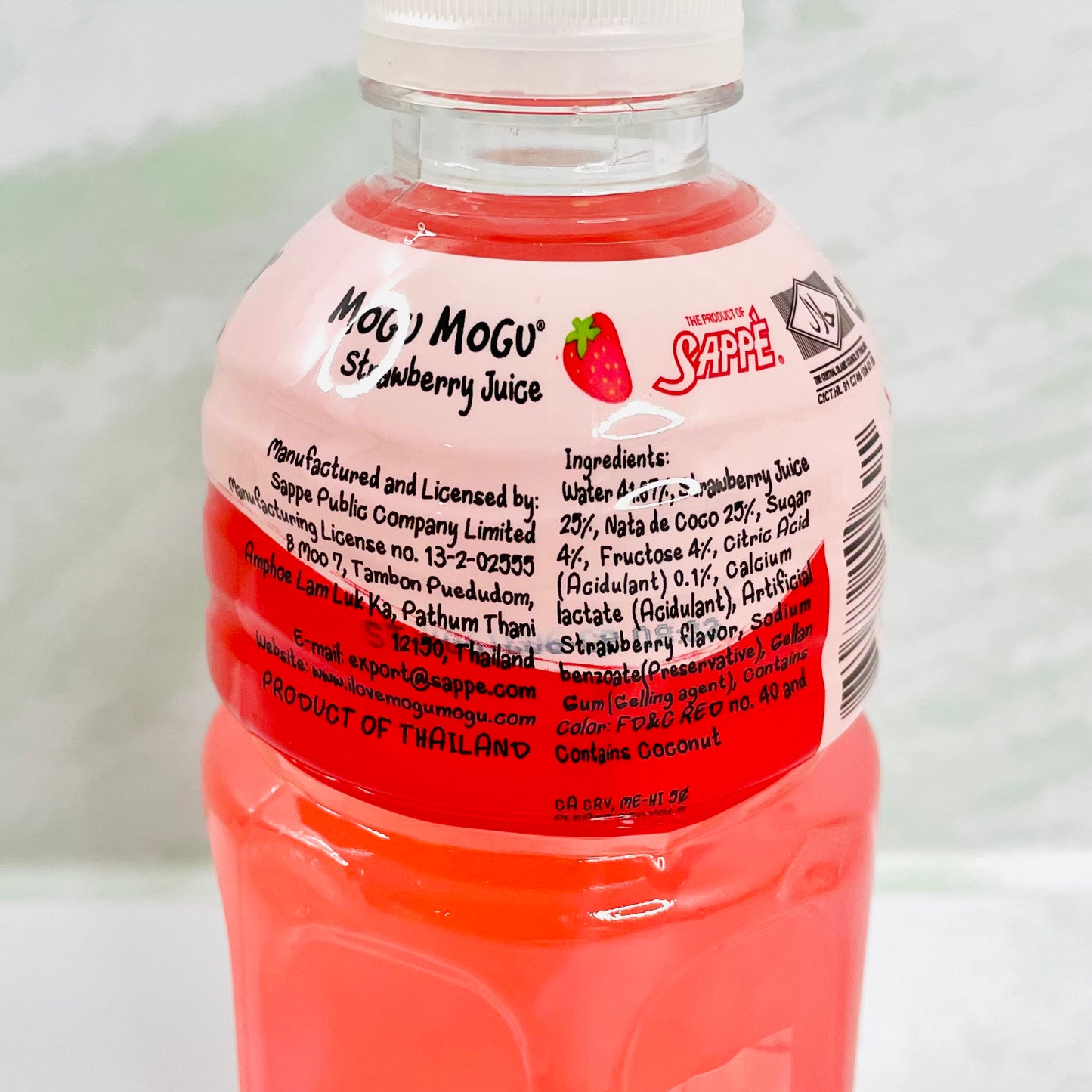 Mogu Mogu Strawberry Drink