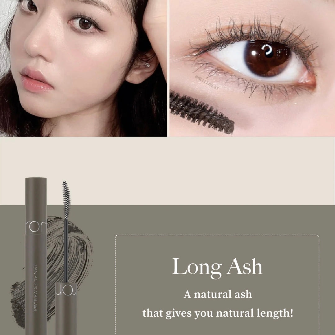Rom&nd - Han All Fix Mascara 7g 02 Long Ash