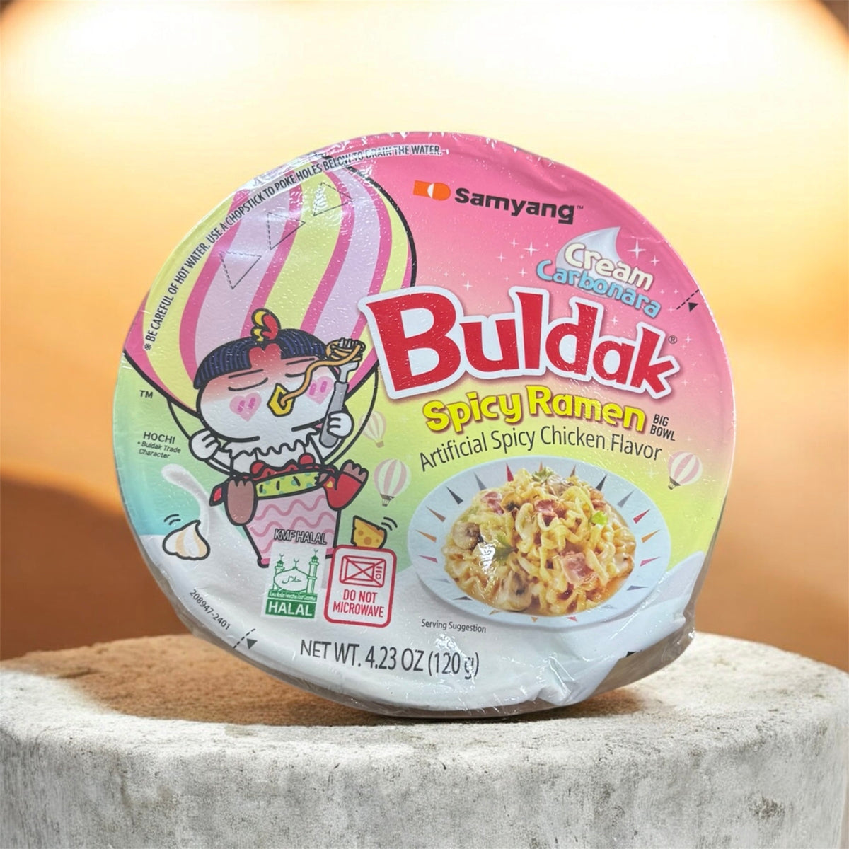 Buldak - Cream Carbonara Ramen Bowl