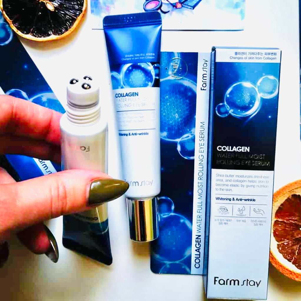 Farm Stay - COLLAGEN WATER FULL MOIST ROLLING EYE SERUM