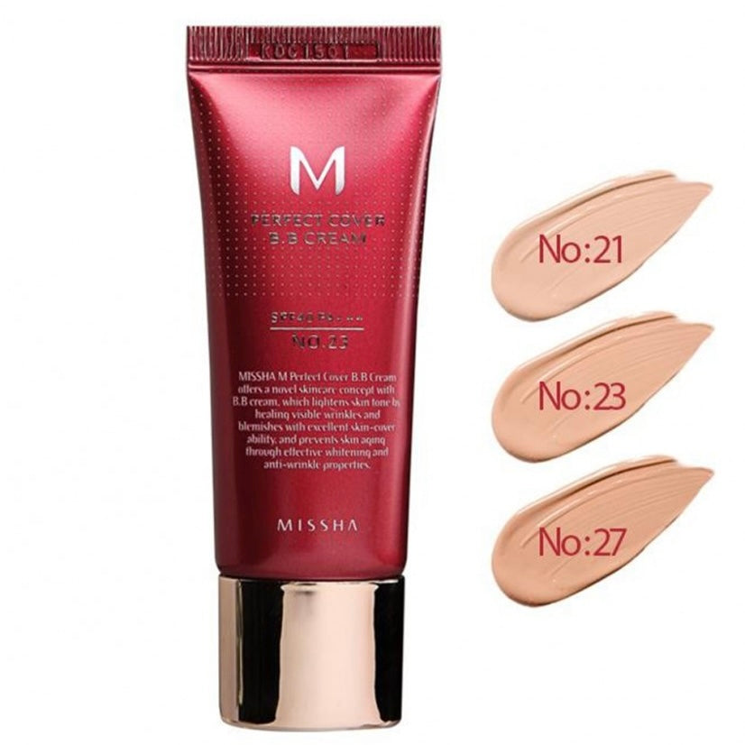 Missha - M Pefect Covering BB Cream No.21 20ml SPF 42 PA+++