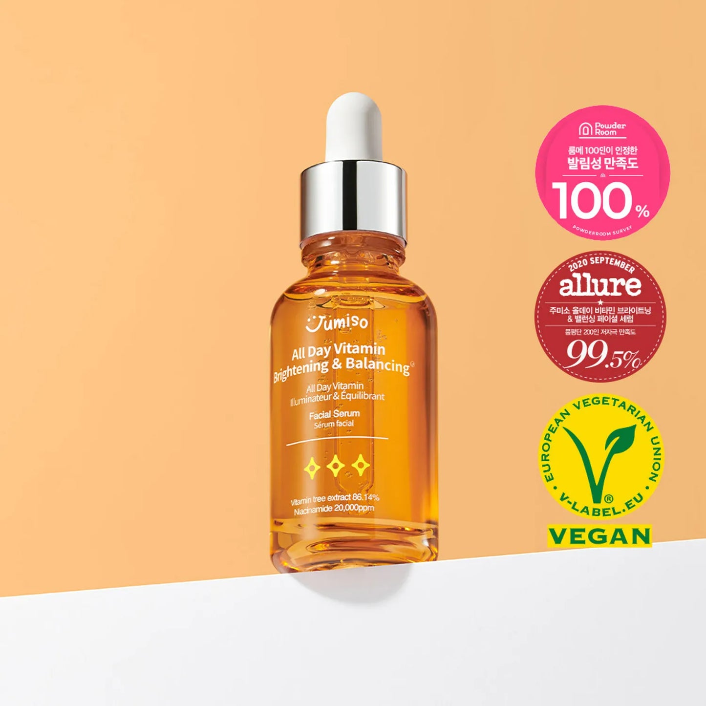 JUMISO - All Day Vitamin Brightening & Balancing Facial Serum Jumbo 50ml
