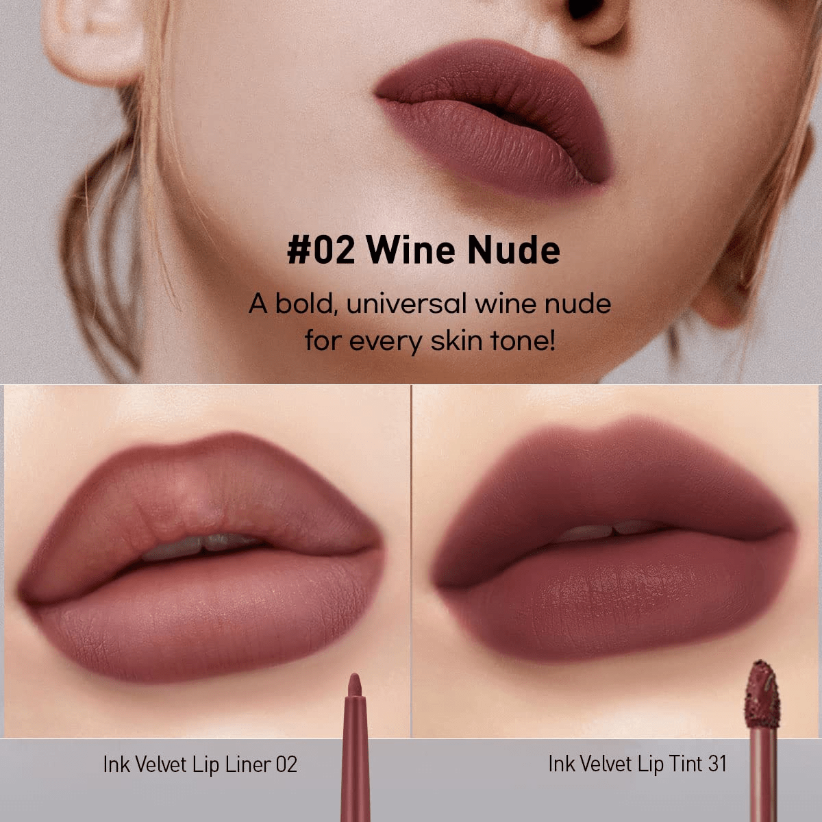 Peripera - Ink Velvet 031 Wine Nude
