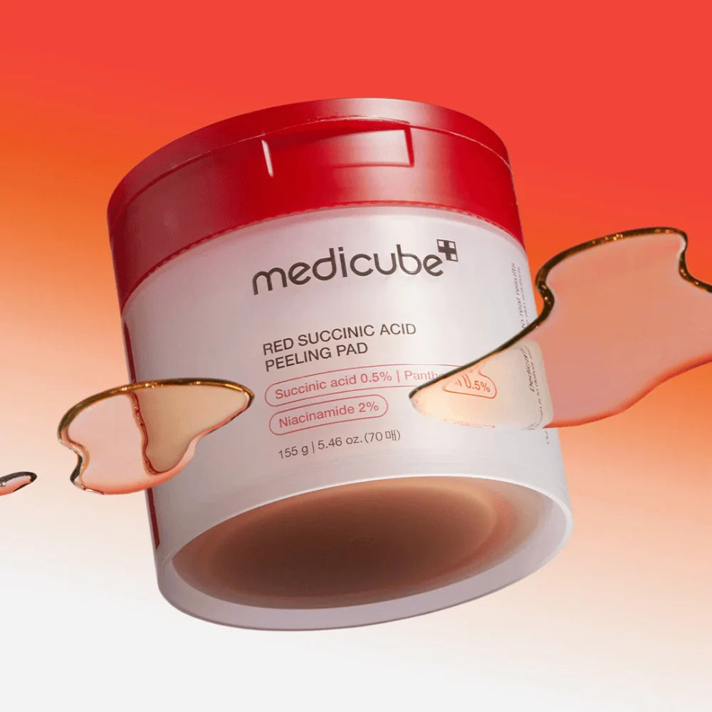 medicube - Red Succinic Acid Peeling Pad 155g (70 pads)