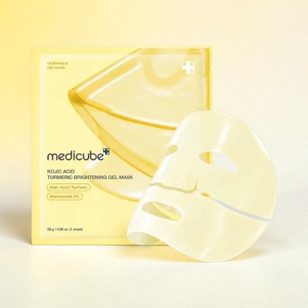 medicube - Kojic Acid Turmeric Brightening Gel Mask 28g (1 UNIDAD)