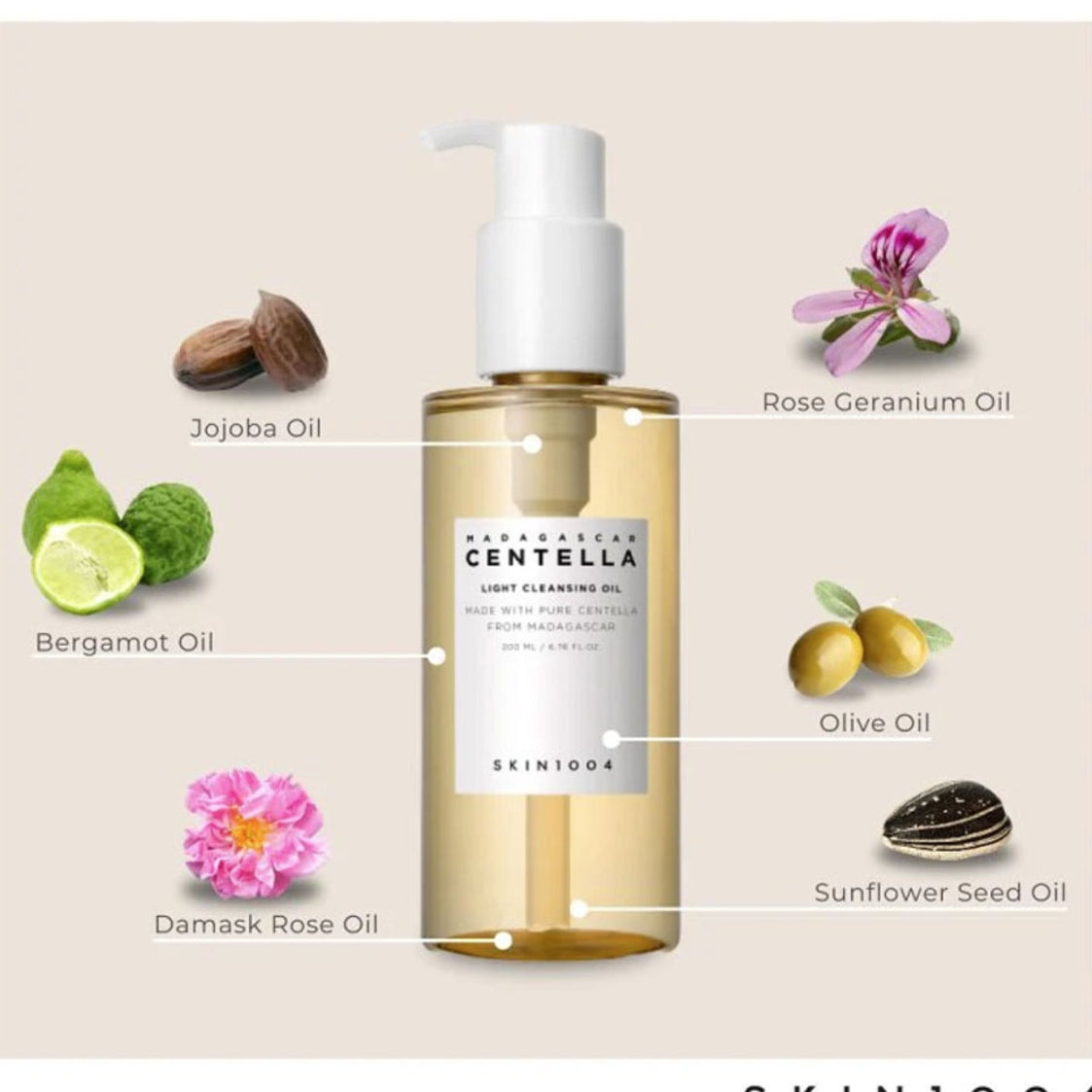 Skin1004 - Madagascar Centella Light Cleansing OIl 200ml