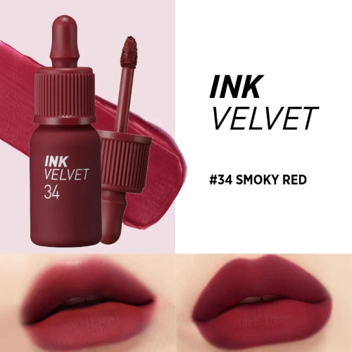 Peripera - Ink Airy Velvet #34 SMOKY RED