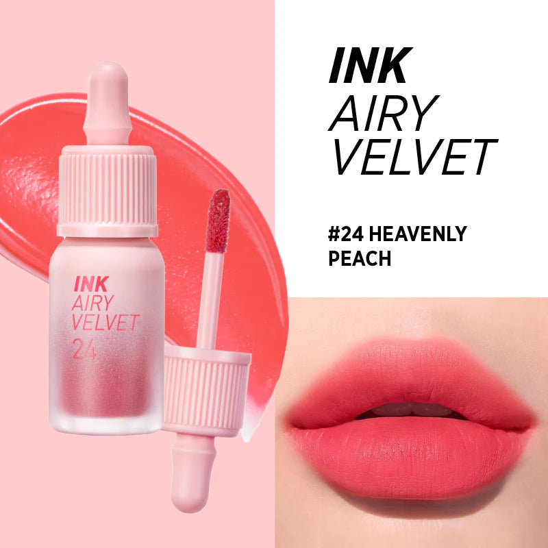 Peripera - Ink Airy Velvet #024 HEAVENLY PEACH