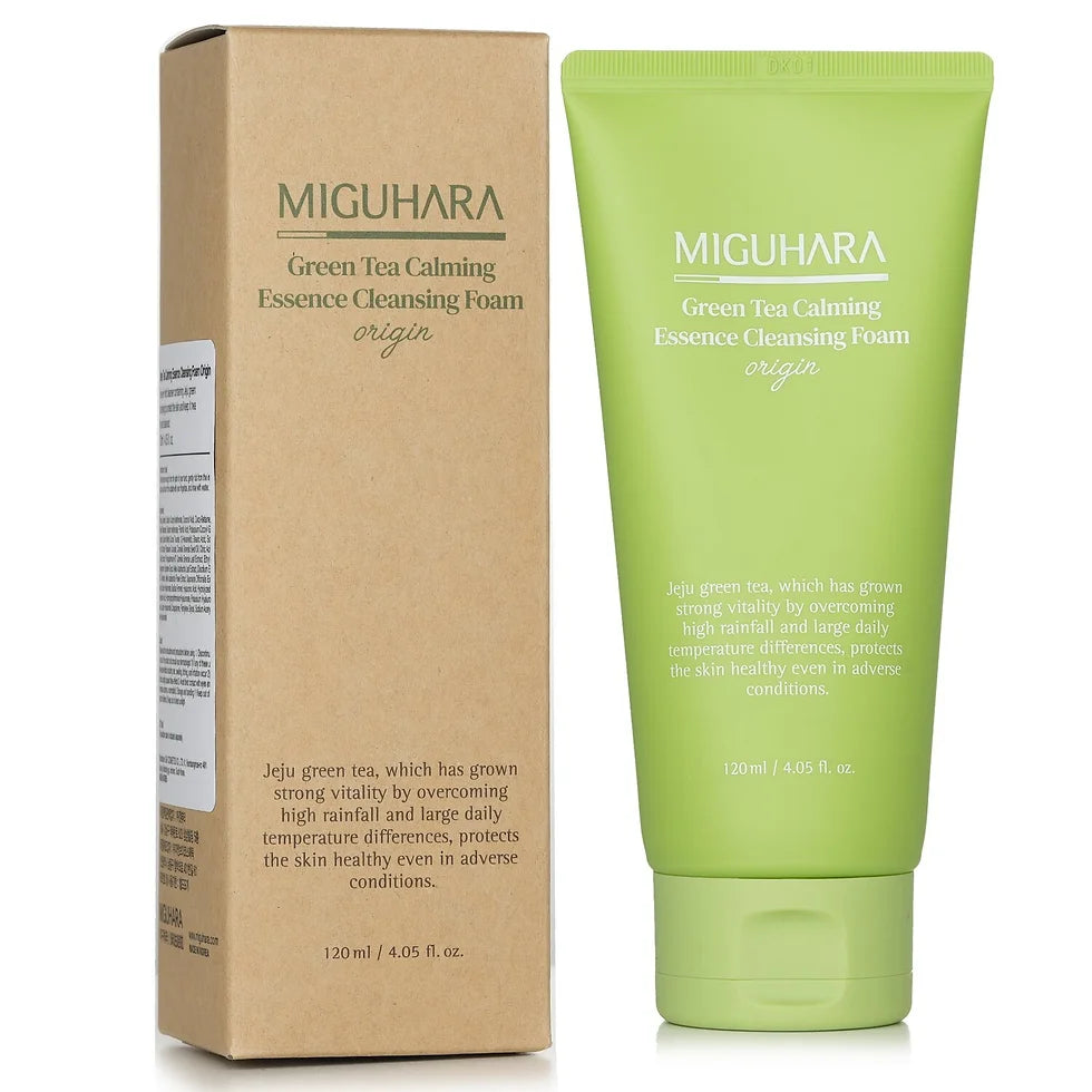 MIGUHARA - Green Tea Calming Essence Cleansing Foam Origin 120ml