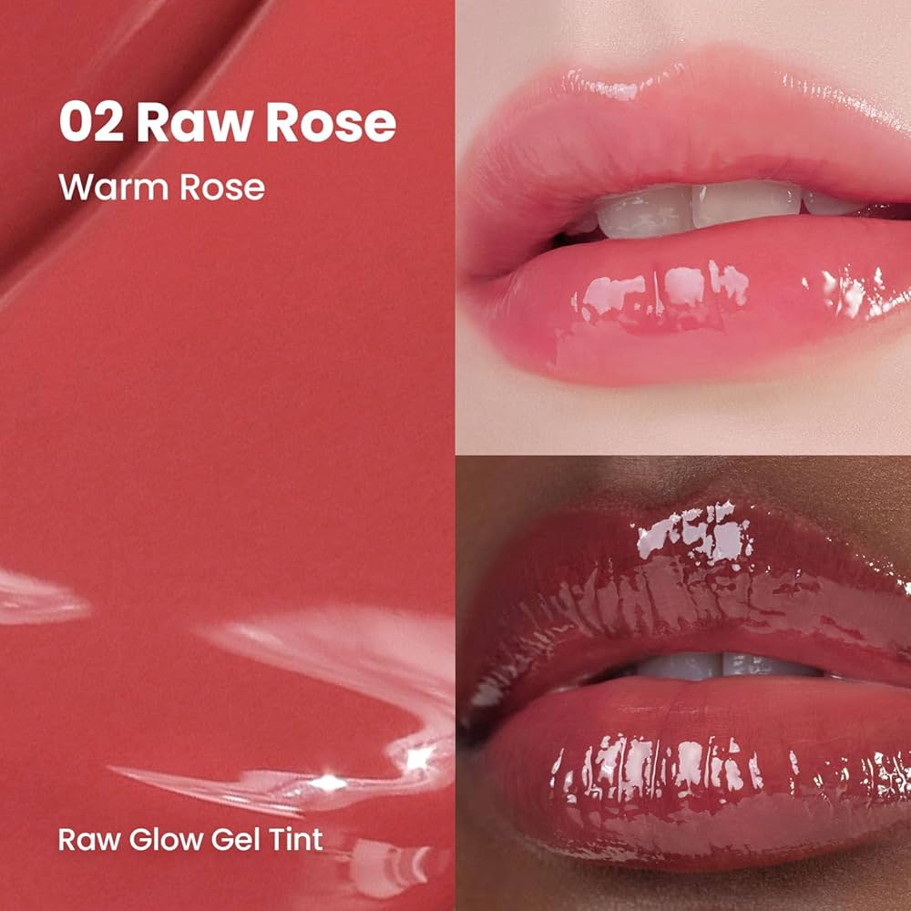 Hince - Raw Glow Gel Tint R002 ROSE 4ml