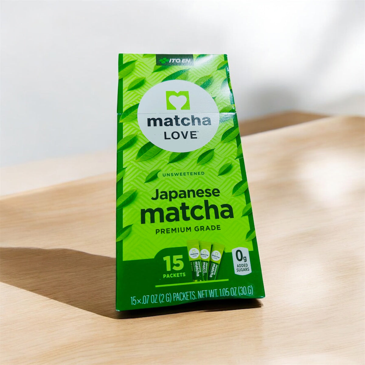 Matcha Love Unsweetened Japanese Matcha Premium Grade 2g