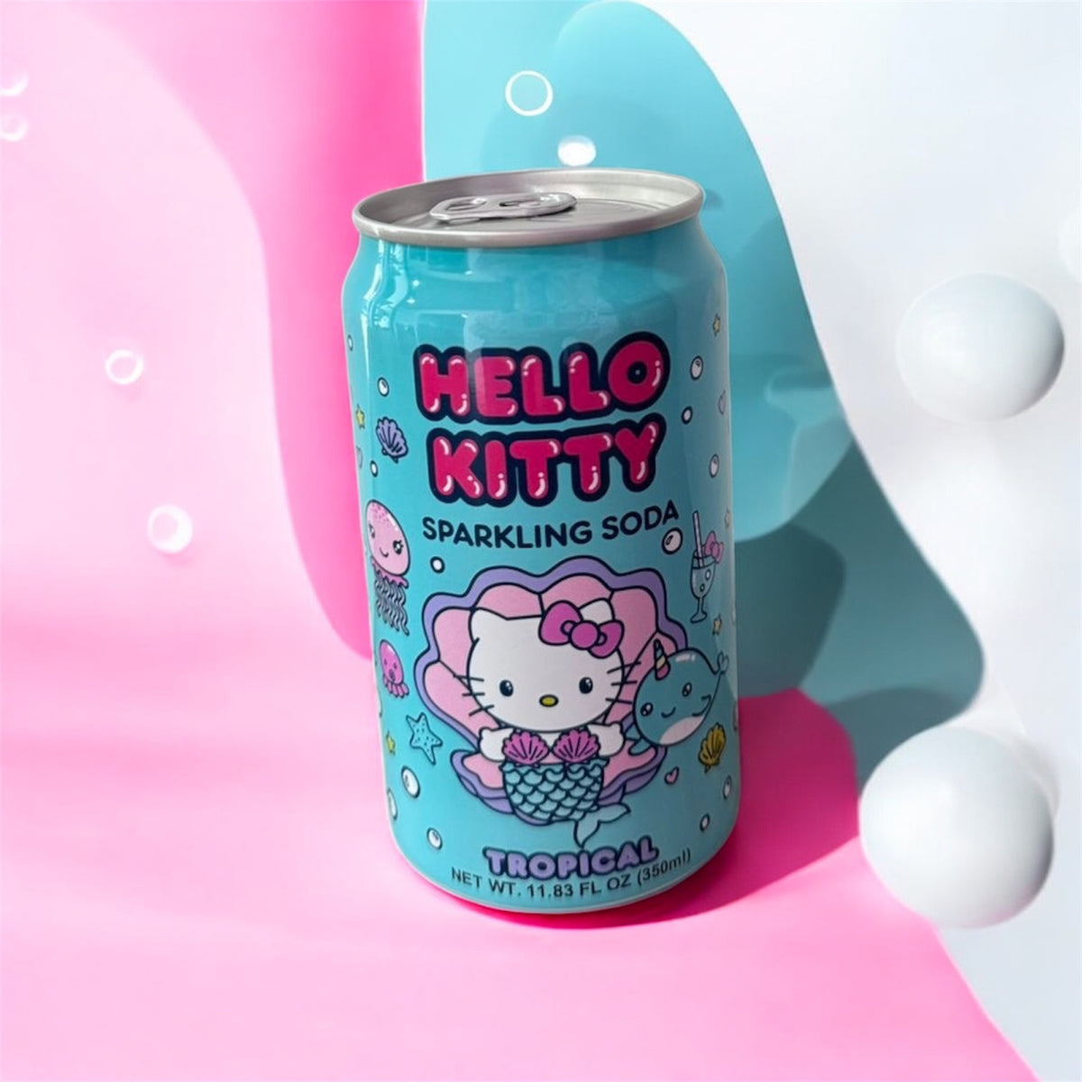 Hello Kitty Tropical Sparkling Soda