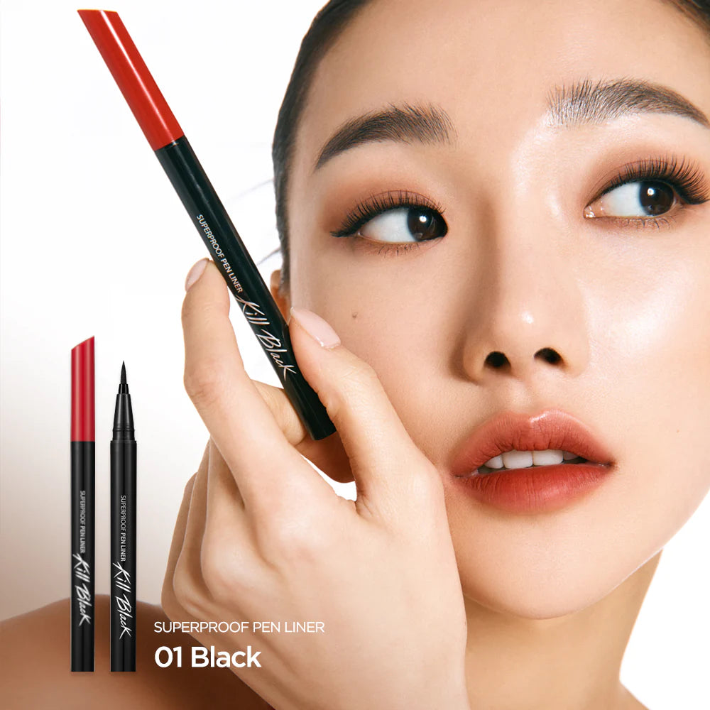 CLIO - Superproof Brush Liner 01 BLACK