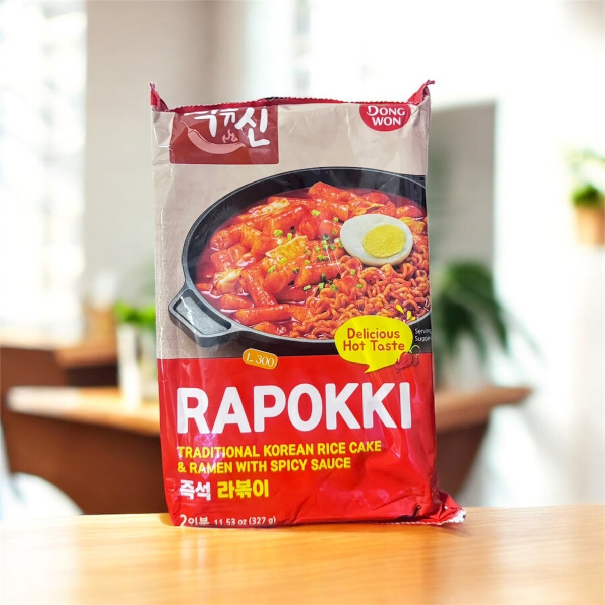 Dong Won - Spicy Rapokki (tteokbokki and ramen)