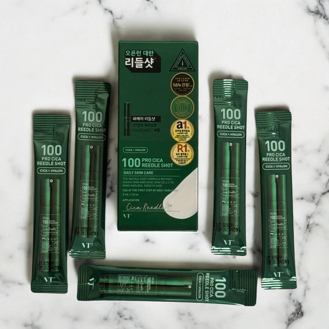 VT COSMETICS - 100 PRO CICA REEDLE SHOT (2ml*10ea)