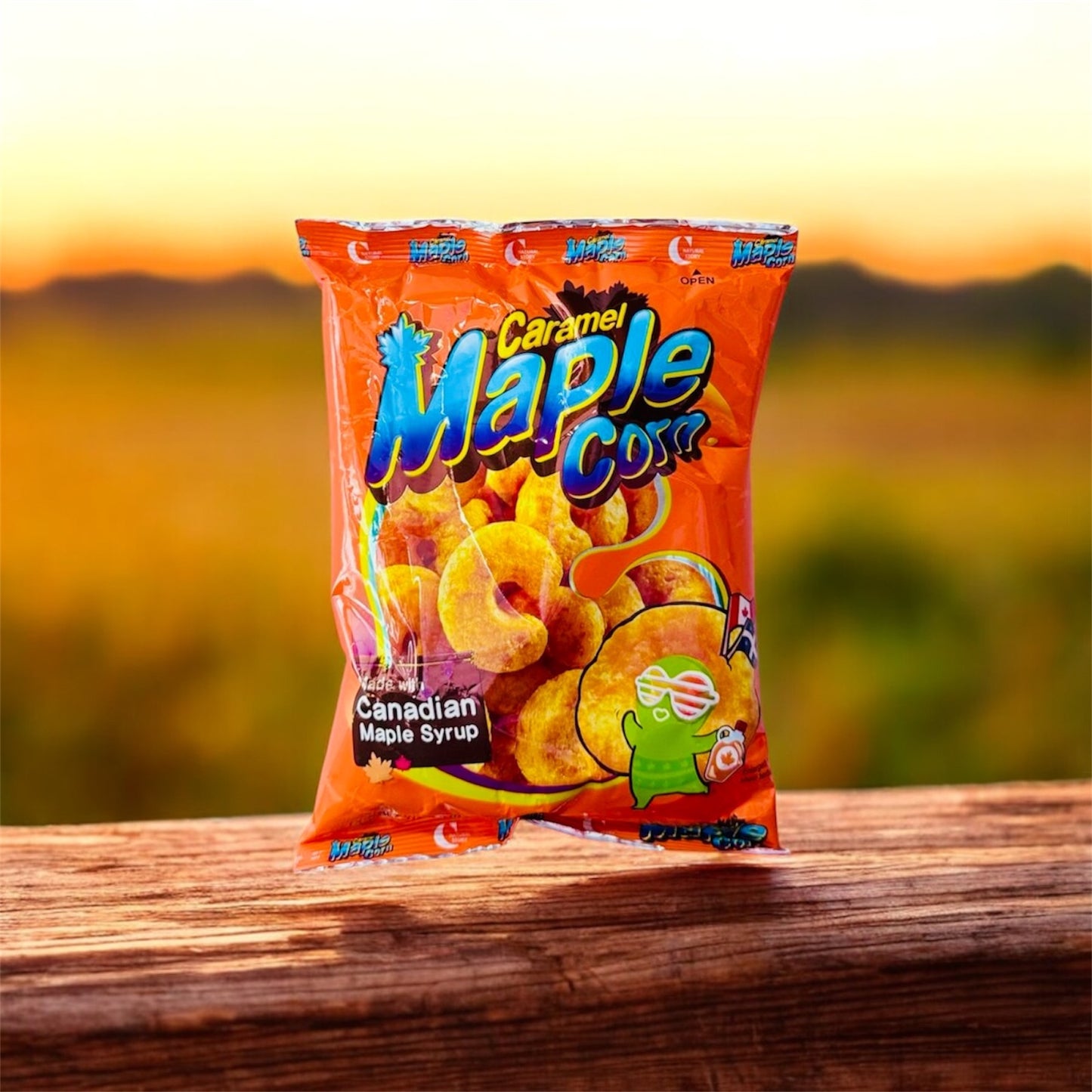Caramel Maple Corn Chips