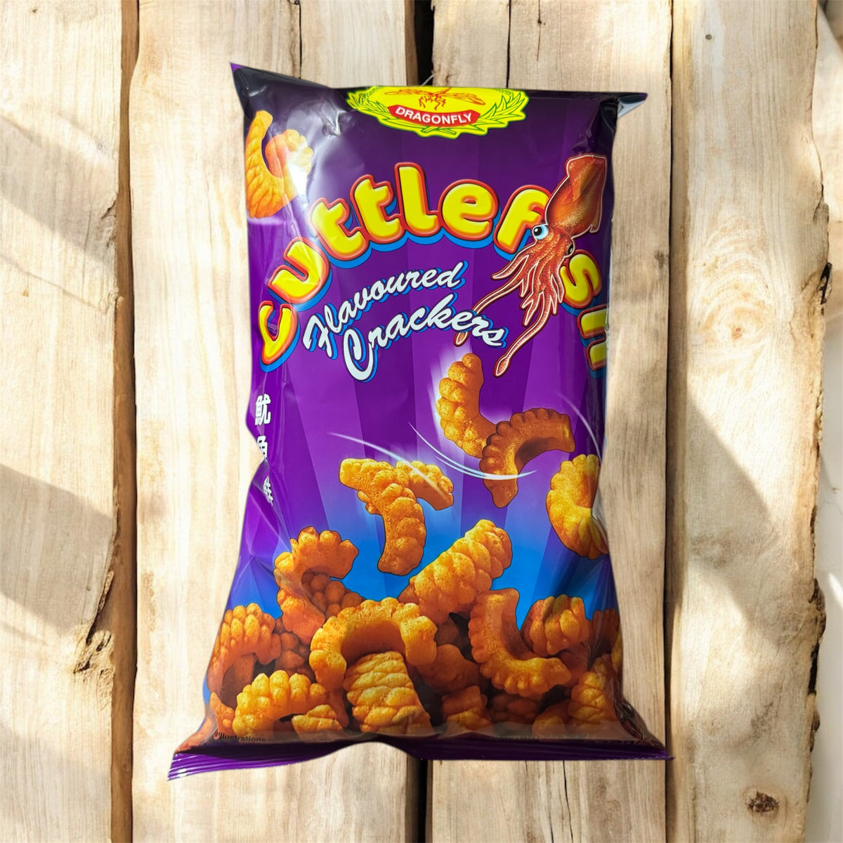 DragonFly- Cuttlefish Flavored Crakers Jumbo