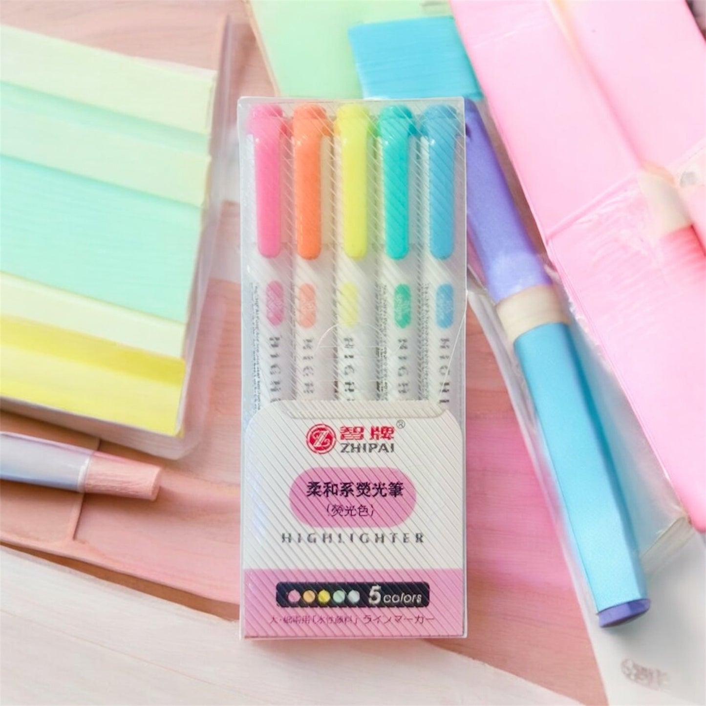 Zhipai - Highlighter Brush Set 5 color
