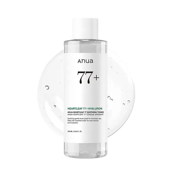 ANUA - Heartleaf 77% + Hyaluron Soothing Toner 250ml