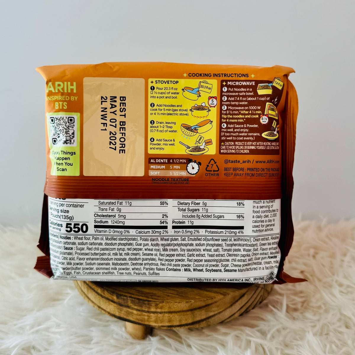 아리 Arih - Modern Noodle Gochujang Butter (picante)