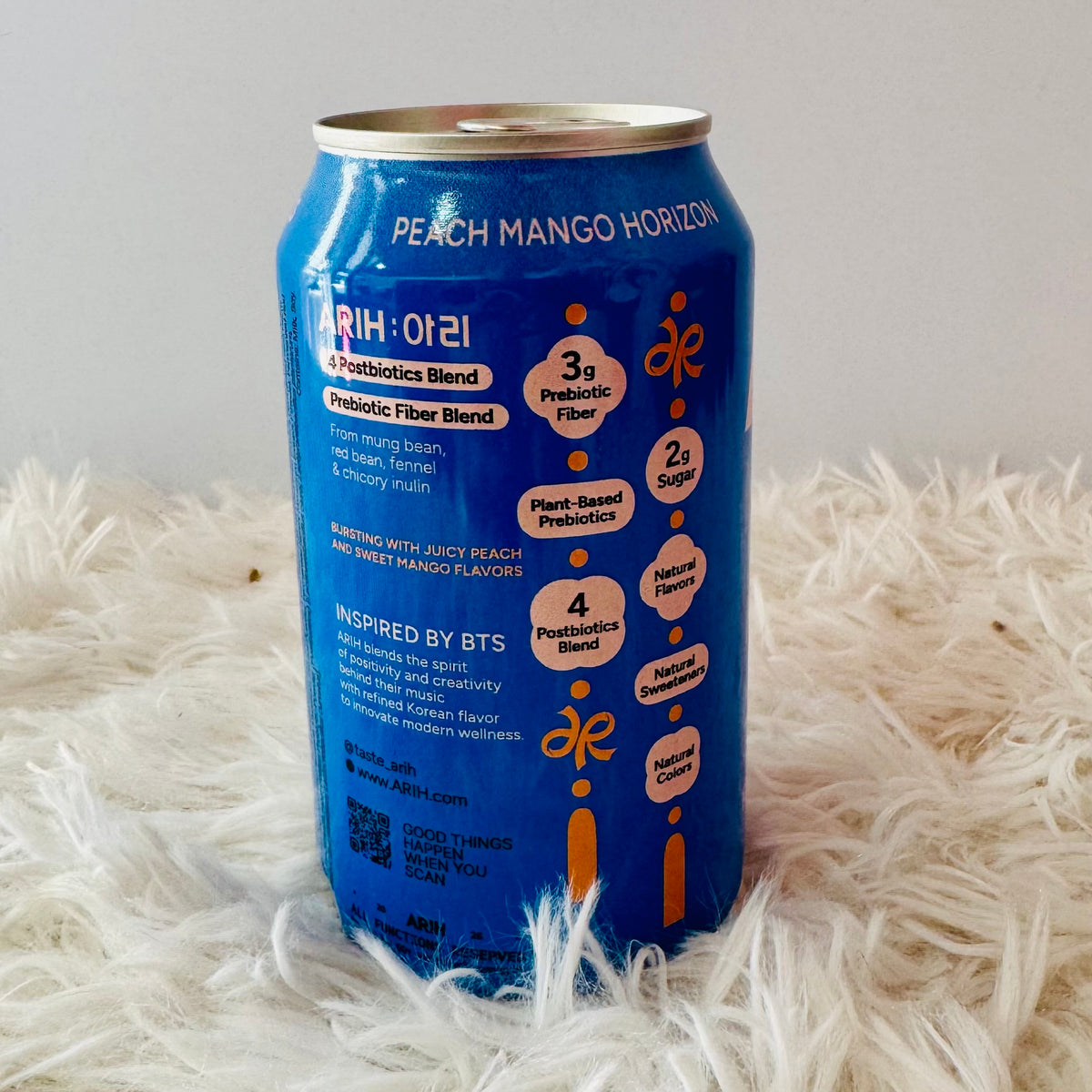 아리 Arih - Dual Biotic Soda Peach 🍑 Mango 🥭 Horizon