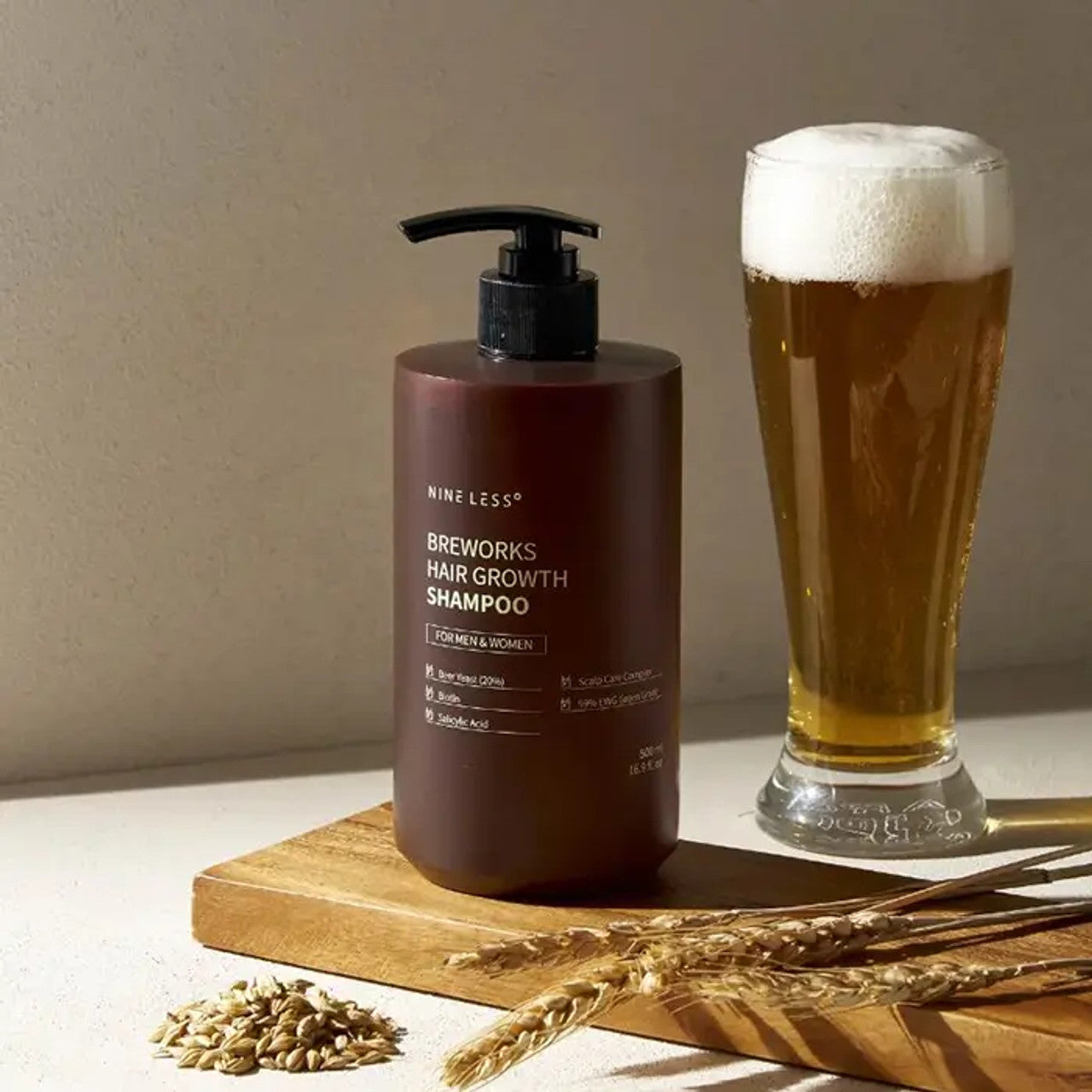 NINE LESS - Breworks Hair Growth Shampoo 500ml