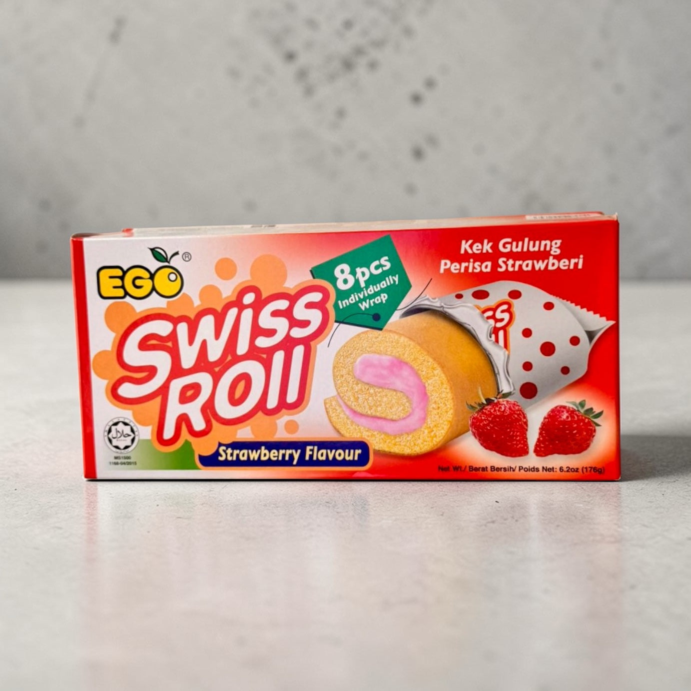 Ego - Swiss Roll Strawberry Flavor