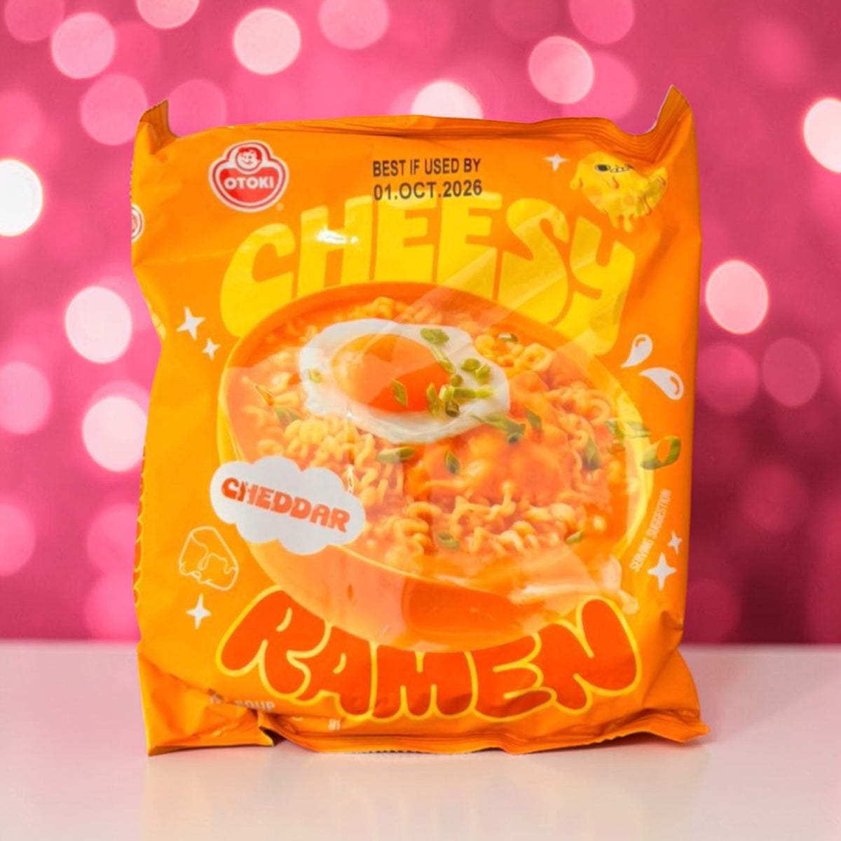 Ottogi - Cheesy Cheddar Ramen (medio picante)