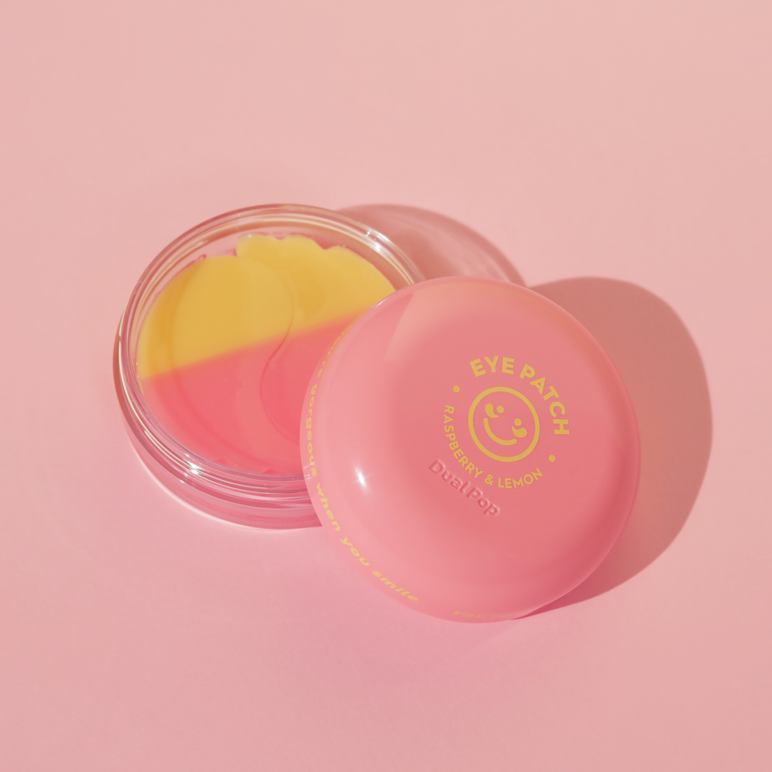 SNP Dual Pop Shine Eye Patch Raspberry & Lemon 30ea